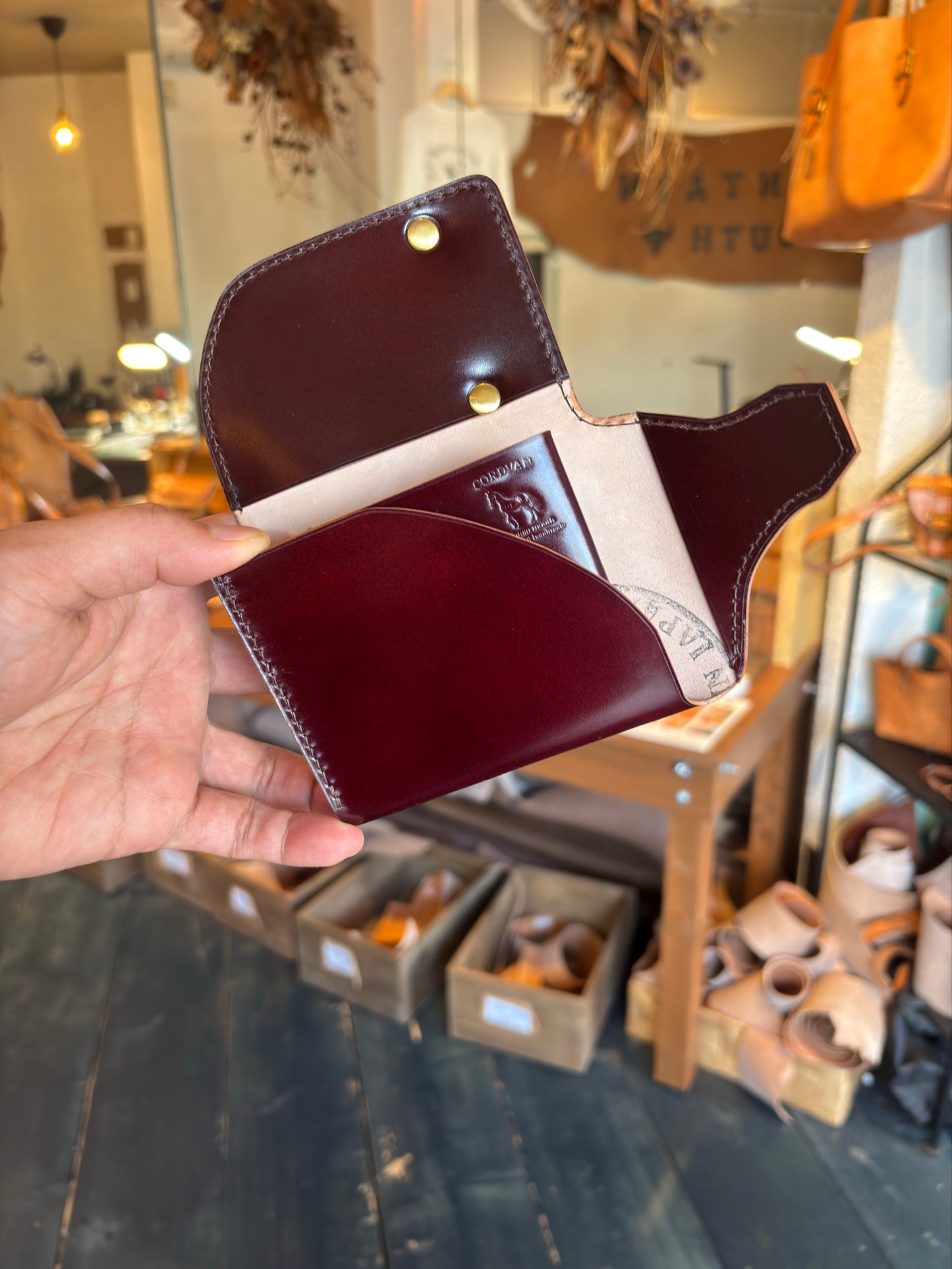CORDVAN Wine Red スマートL