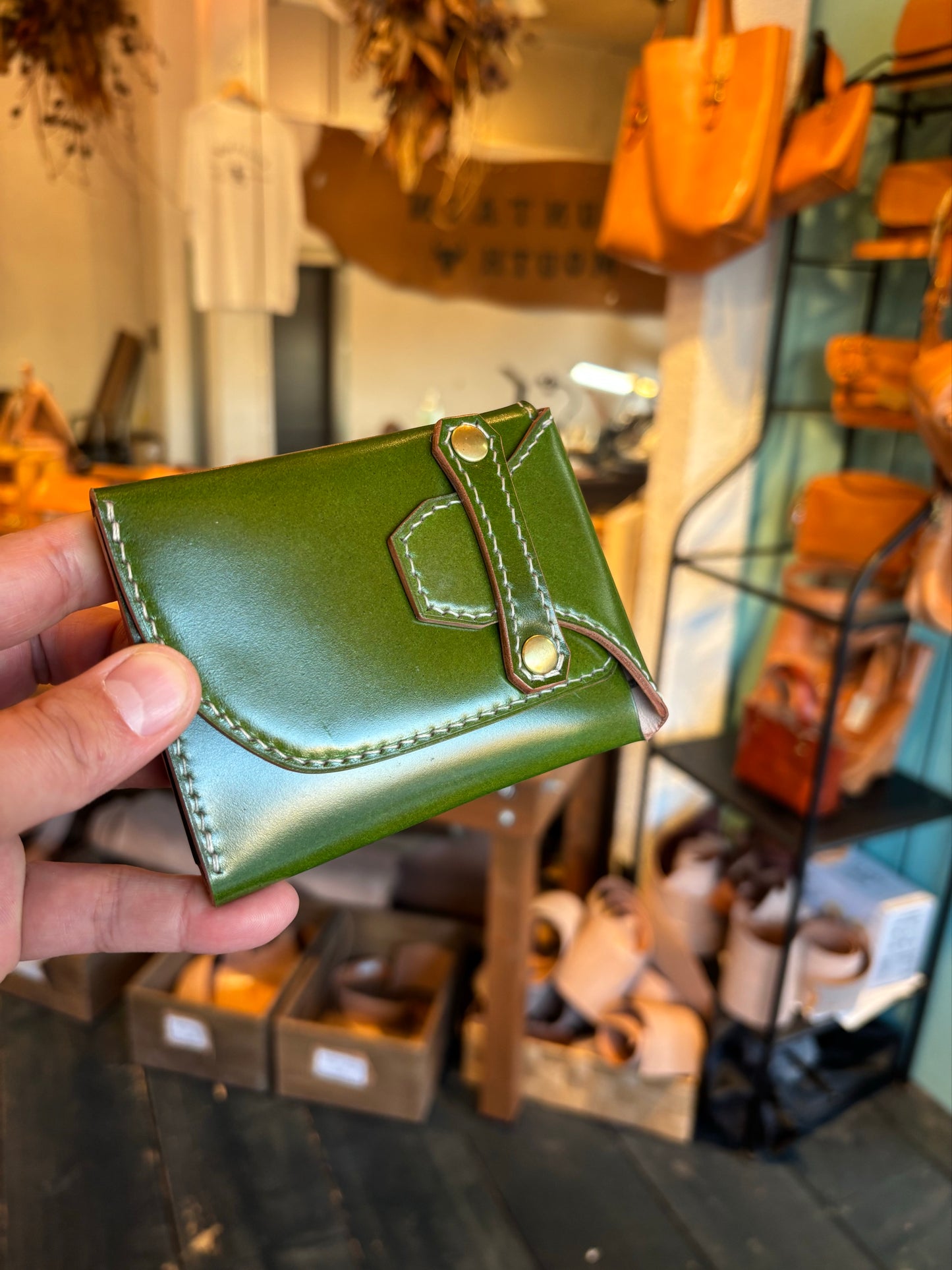 CORDVAN Apple Green スマートL