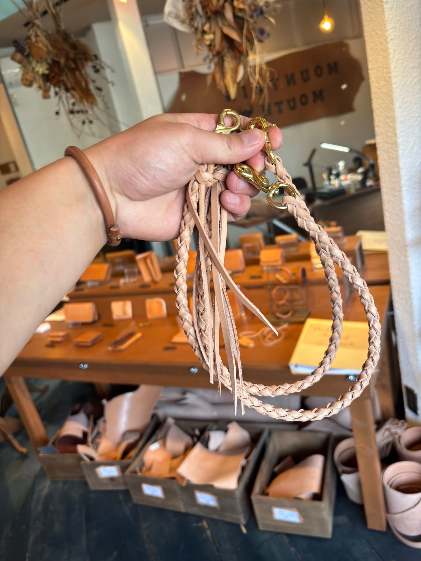 ウォレットロープ(4本丸編み)