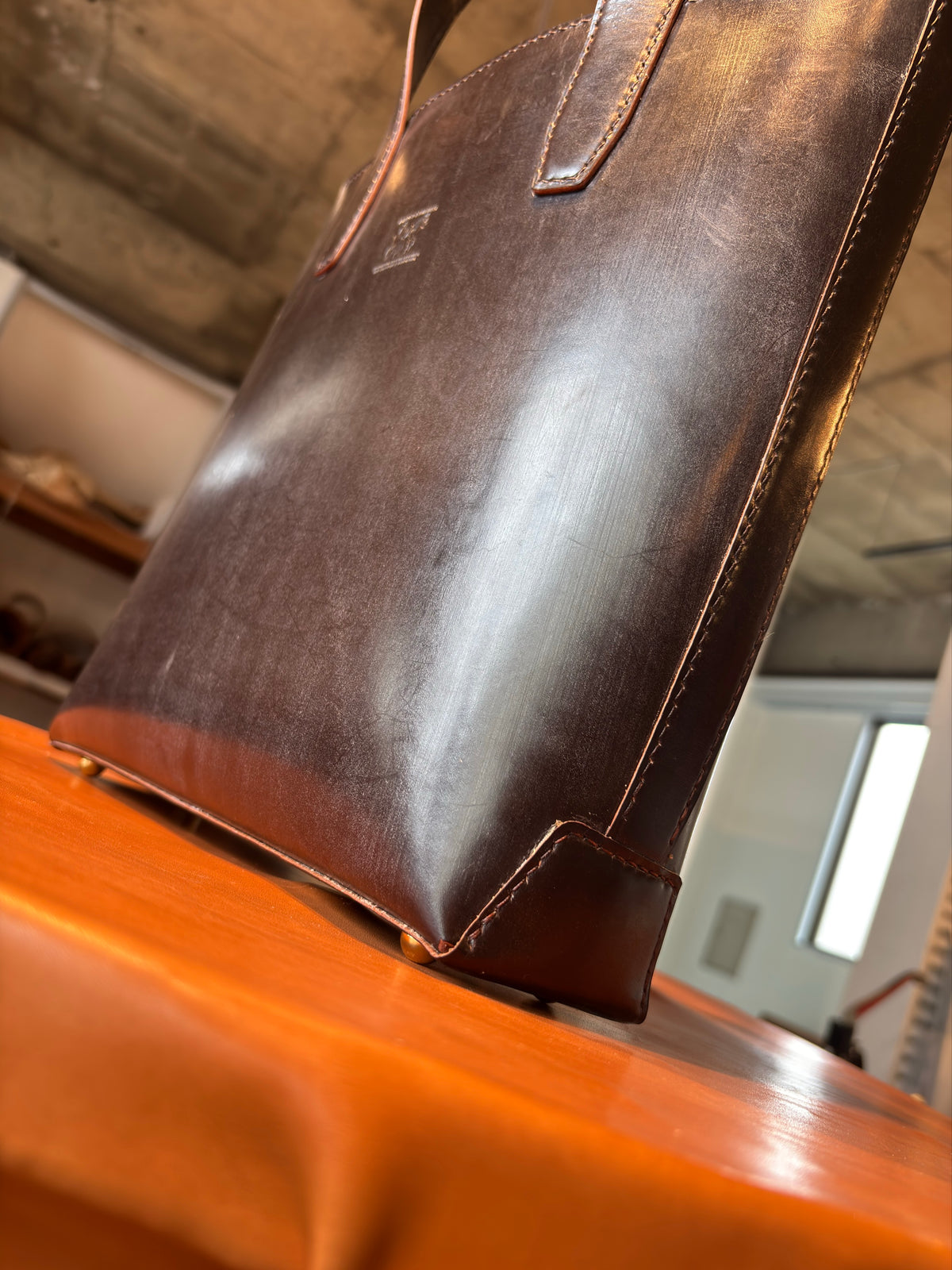 BRIDLE CHOCO TOTE BAG