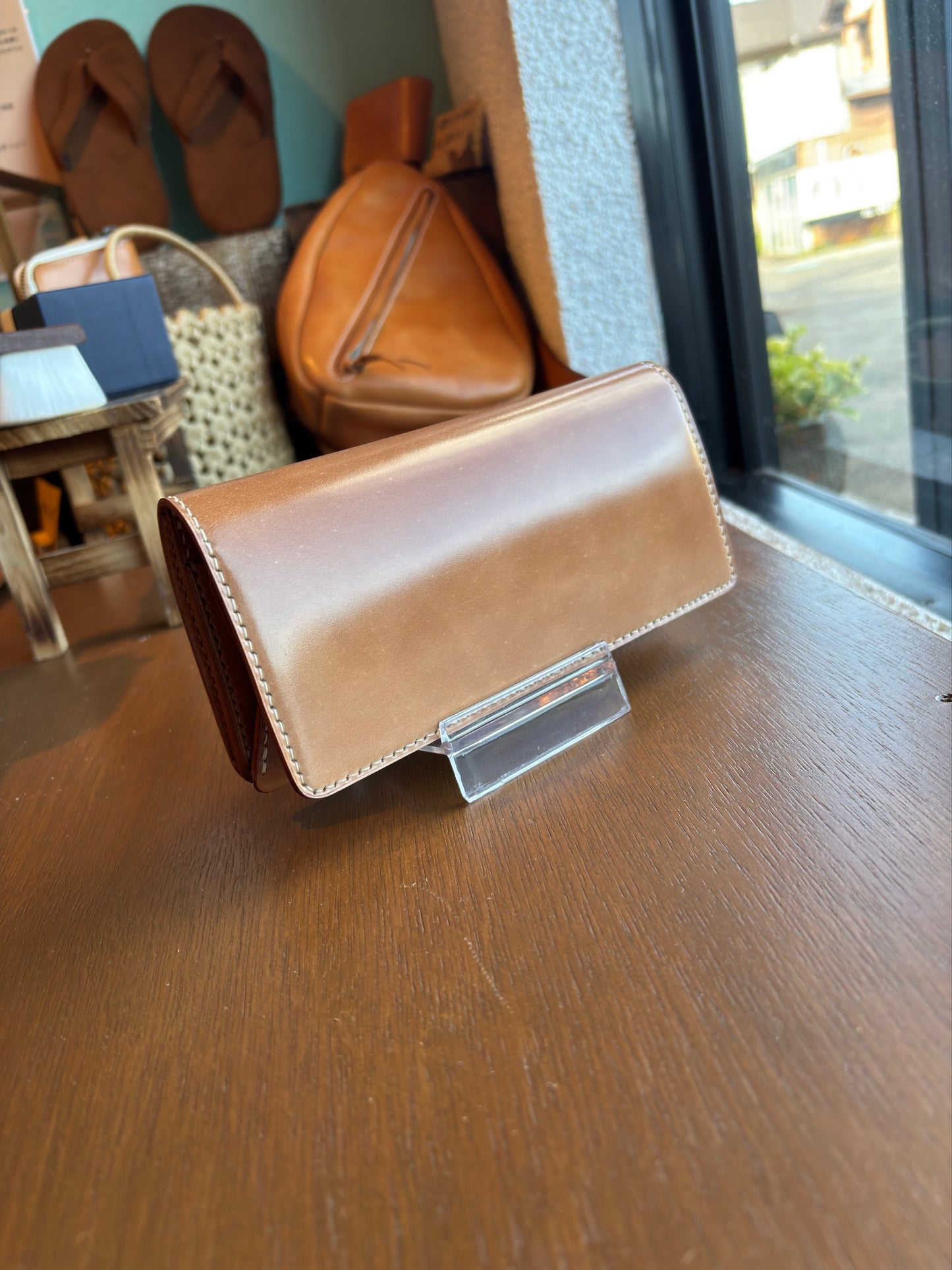 CORDVAN Natural　ロングウォレット