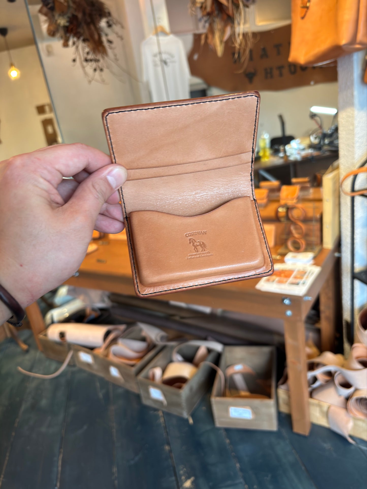 CORDVAN Black カードケース