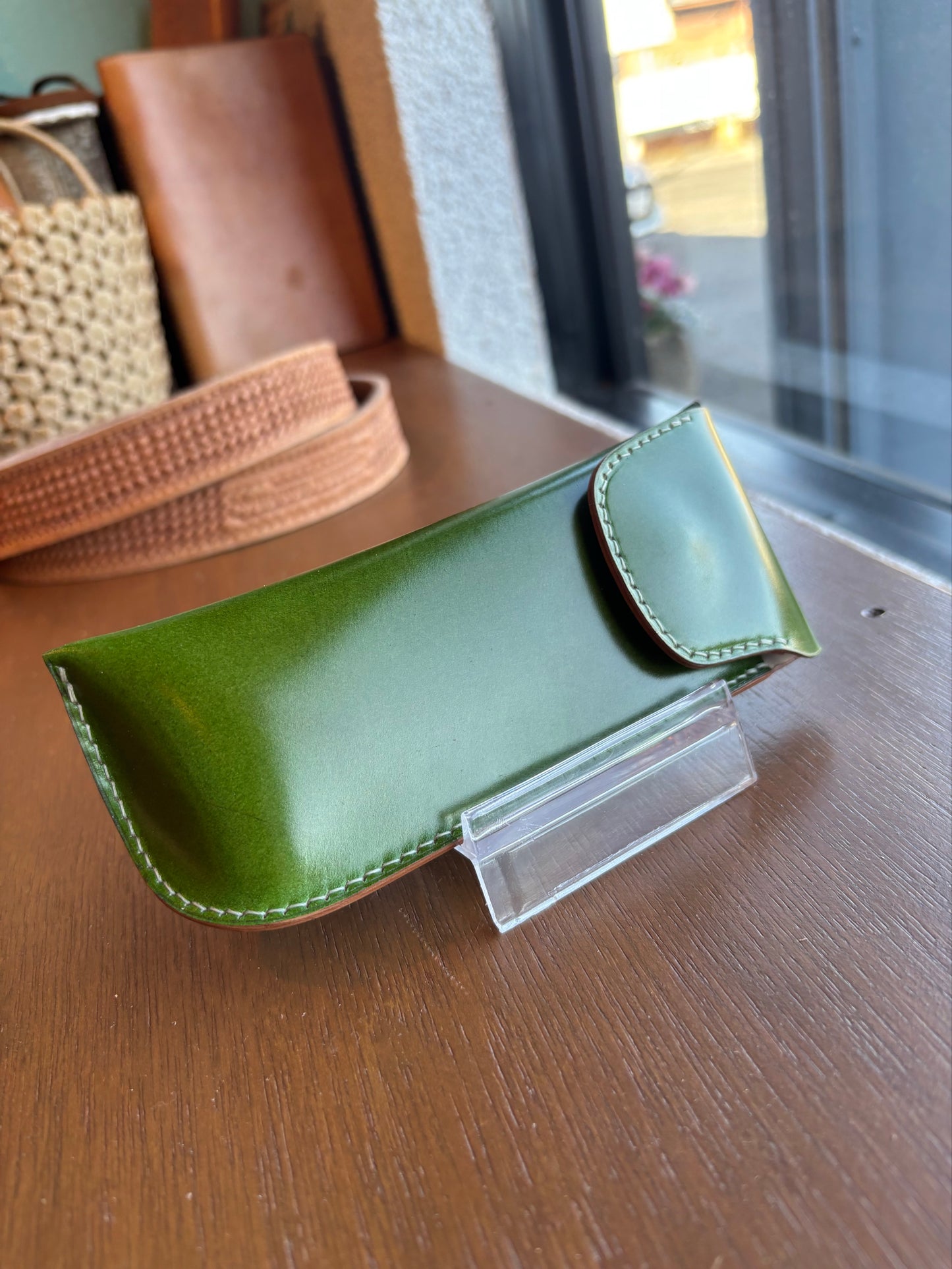 CORDVAN　Apple Green　グラスケース
