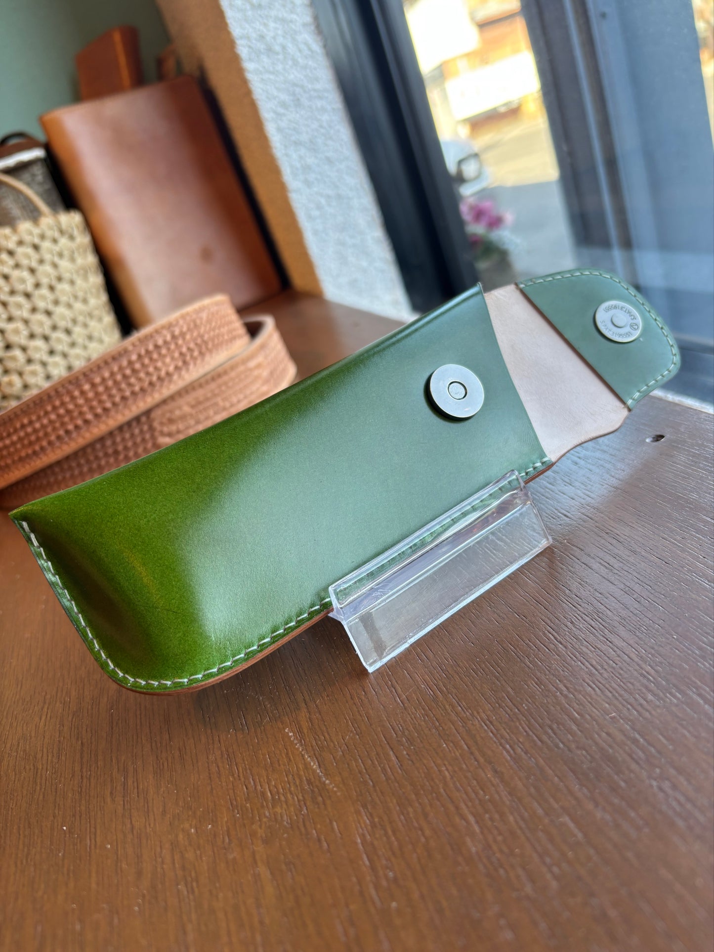 CORDVAN　Apple Green　グラスケース