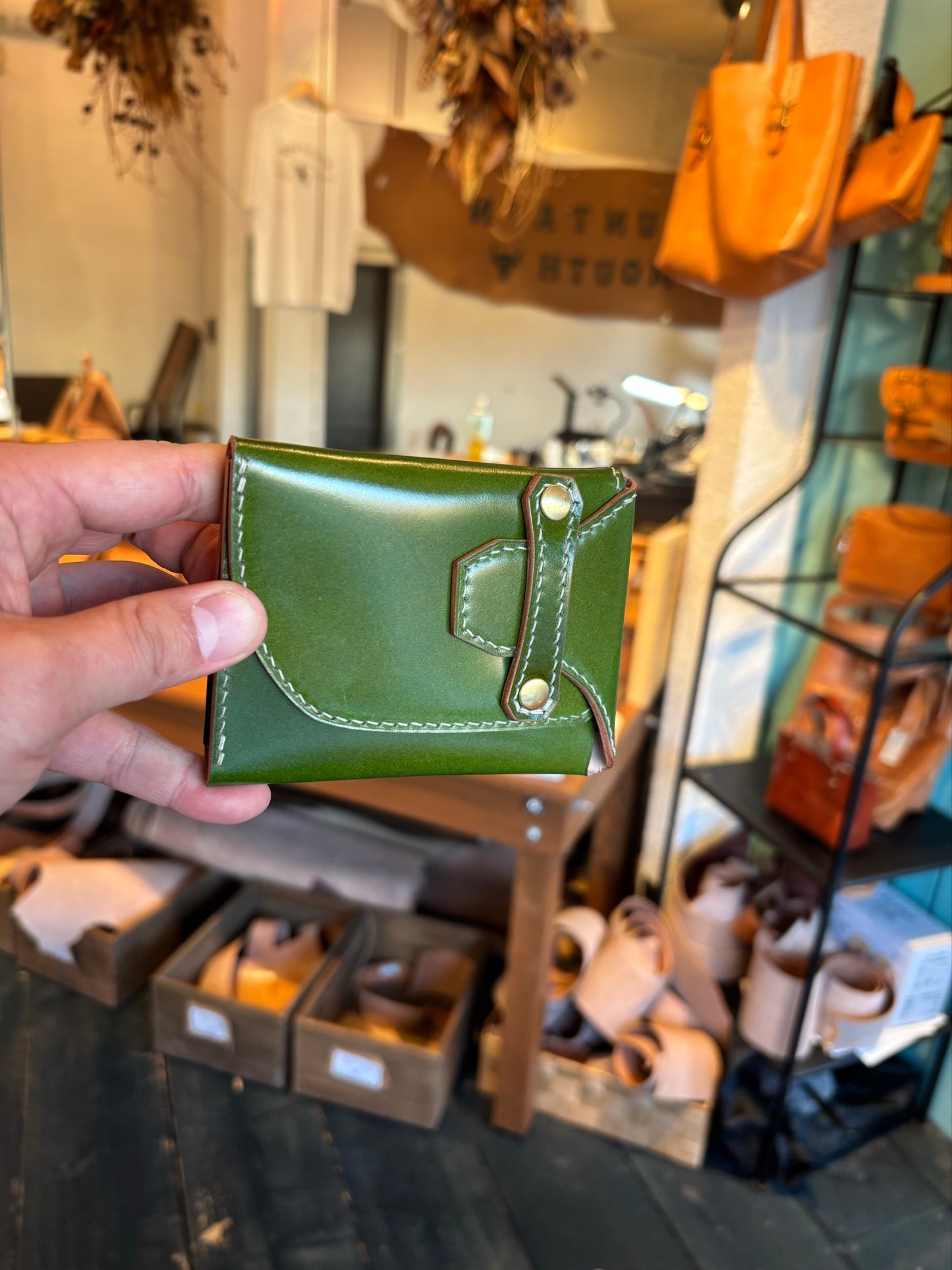 CORDVAN Apple Green スマートL