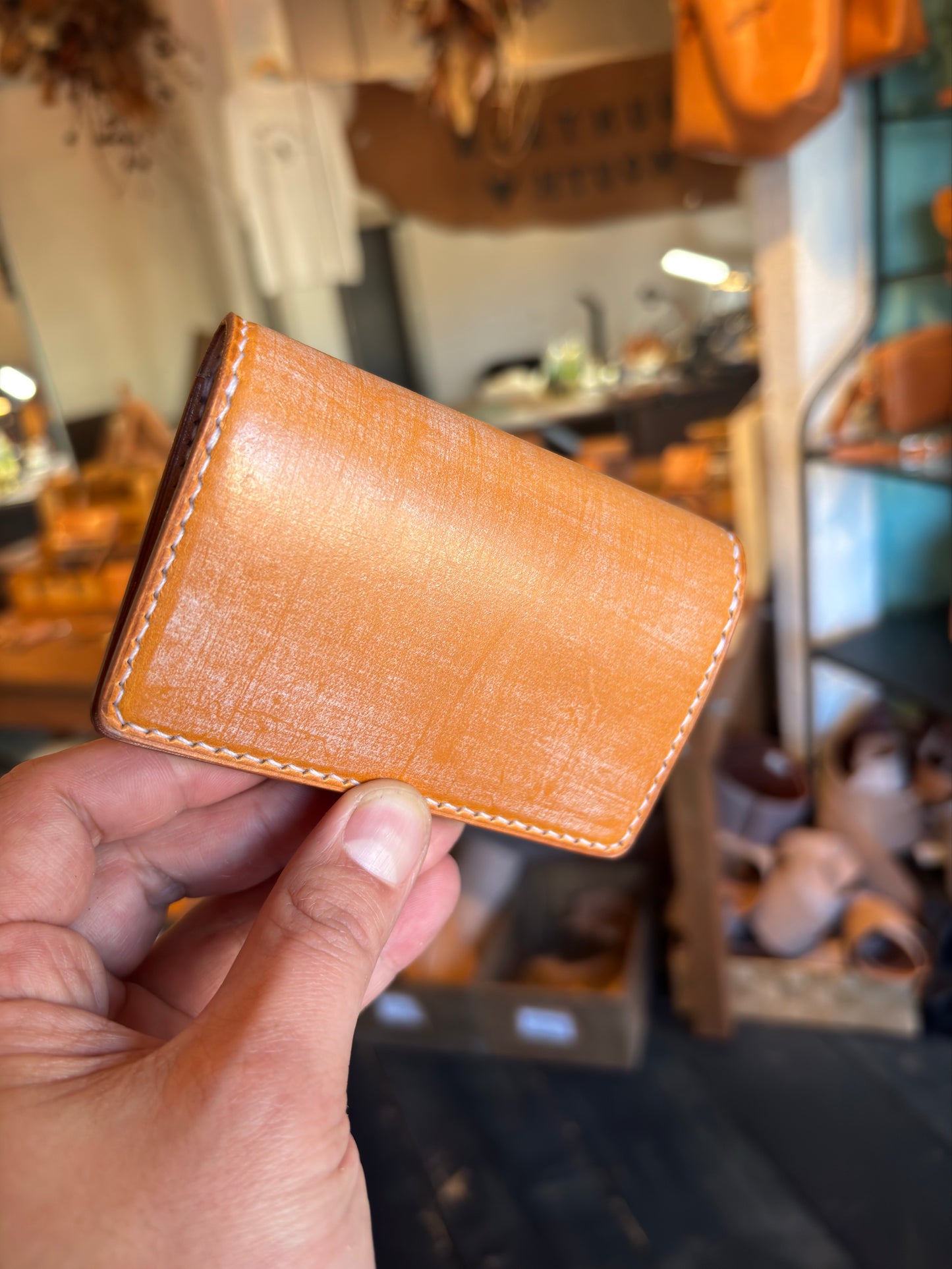 BRIDLE London Tan カードケース