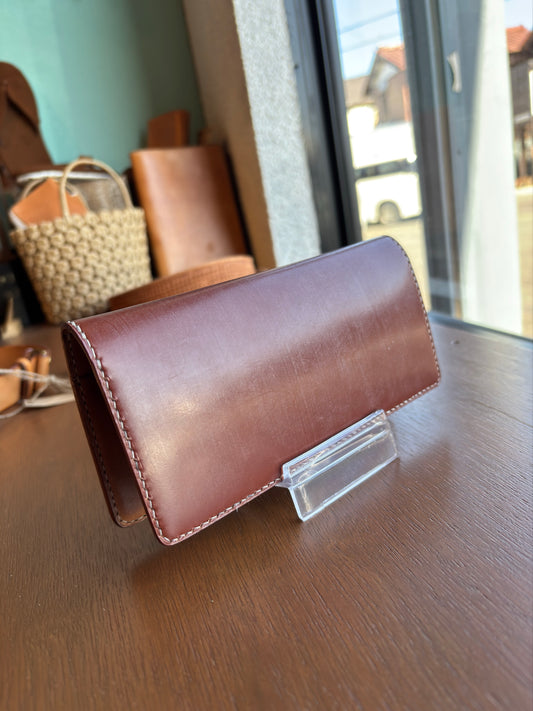 BRIDLE Hazel BrownロングウォレットU