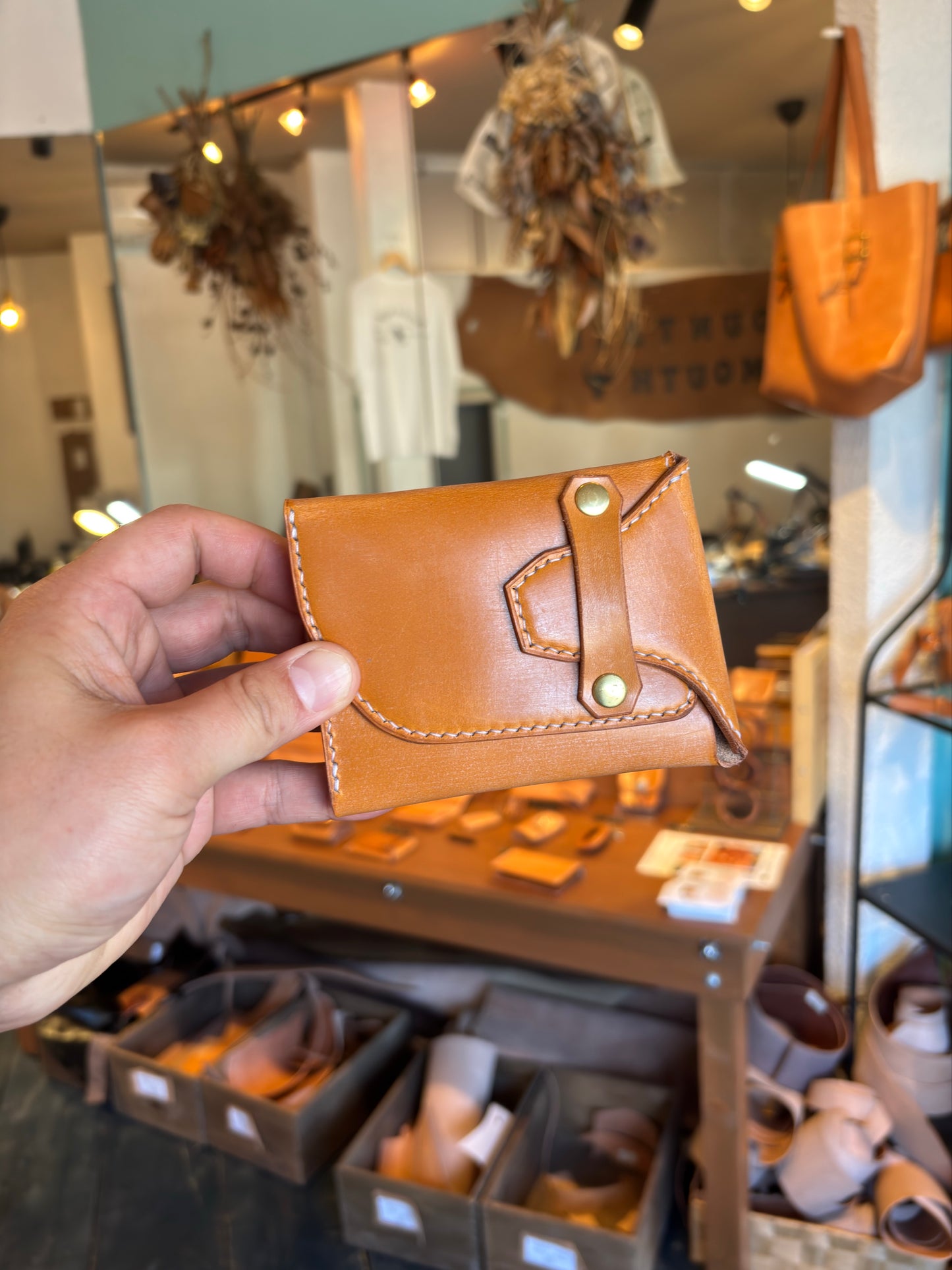 BRIDLE London Tan スマートL