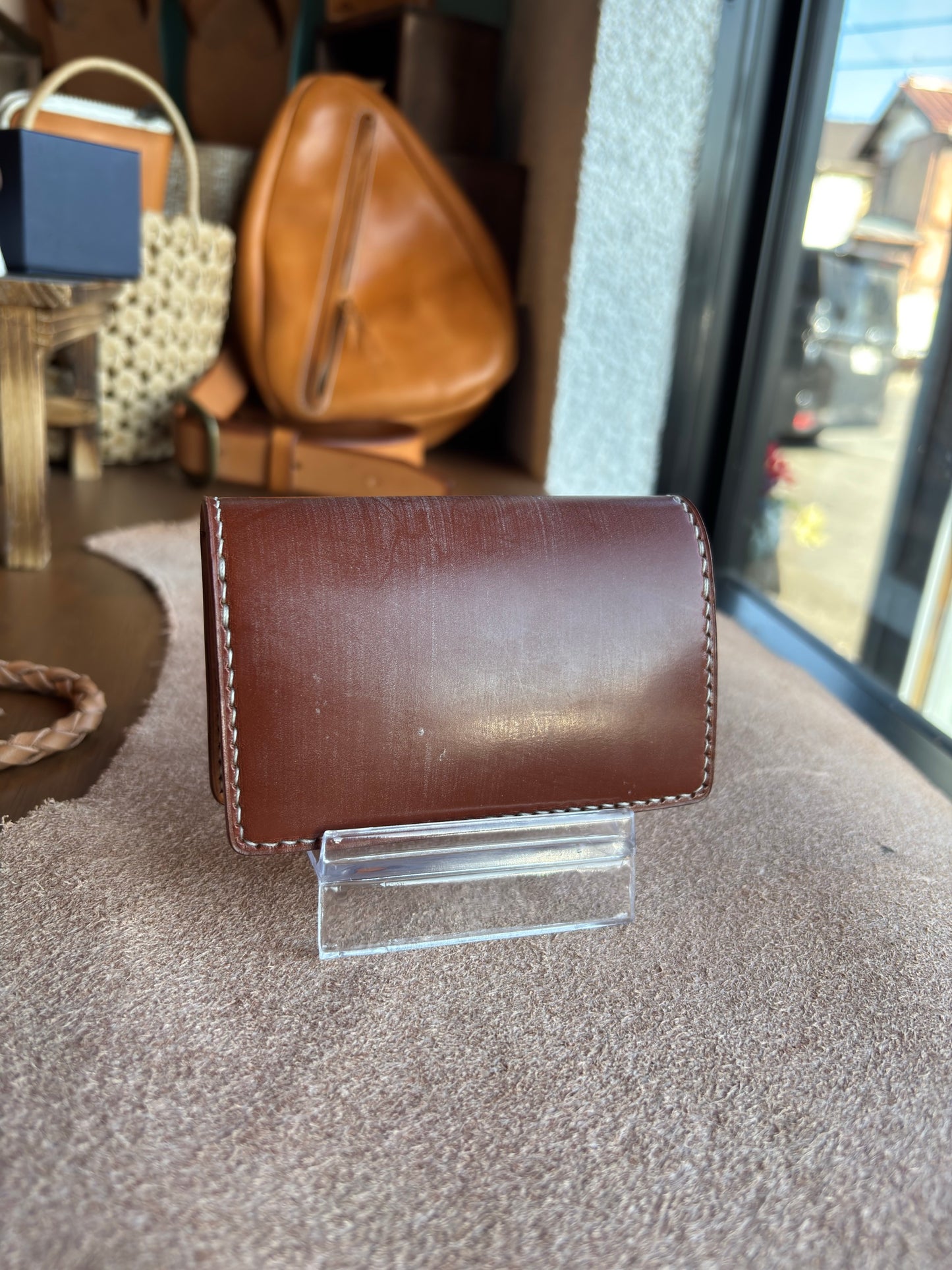 bridle hazel カードケース