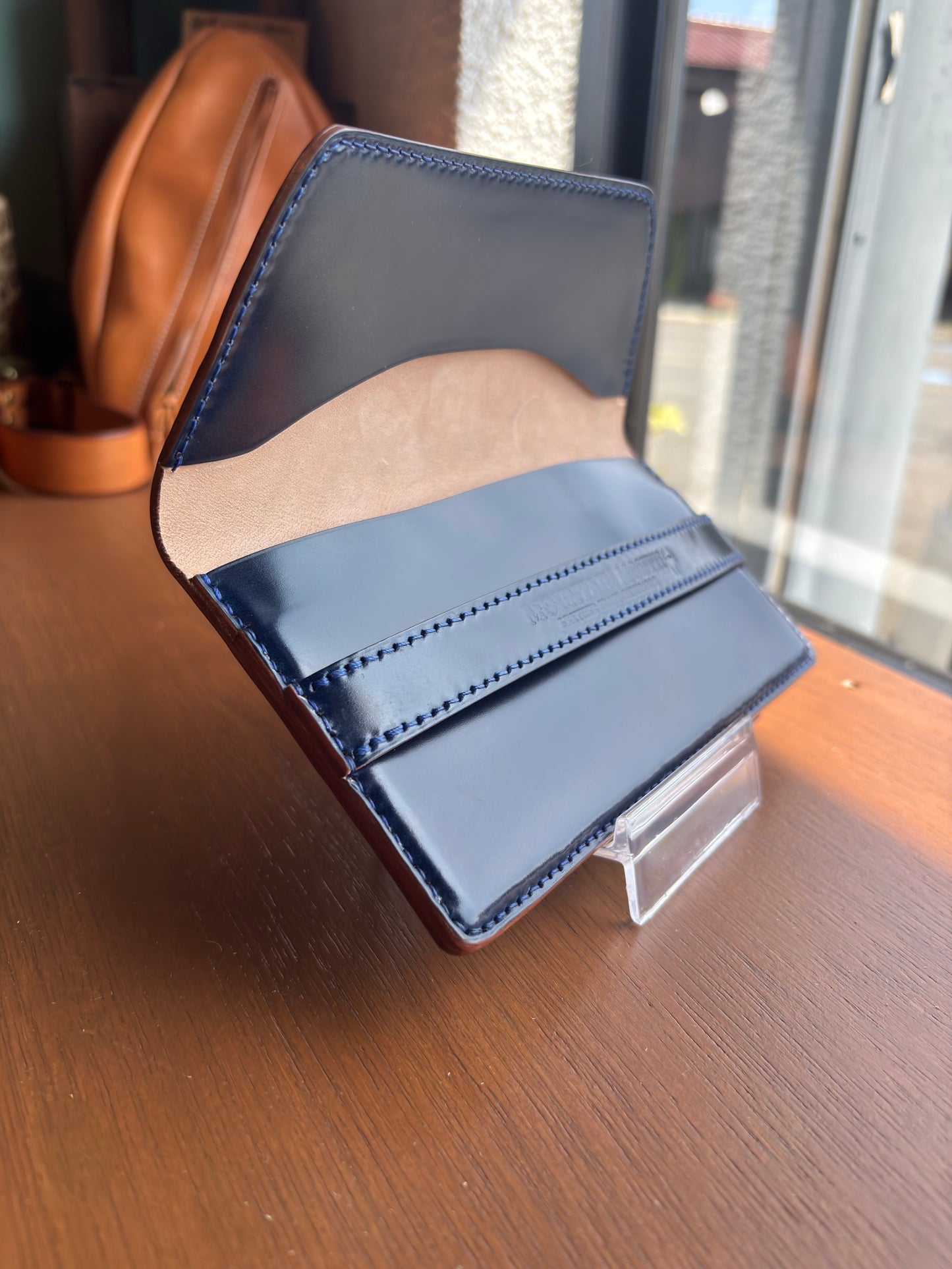 CORDVAN Blue ロングウォレットＦＬＴ