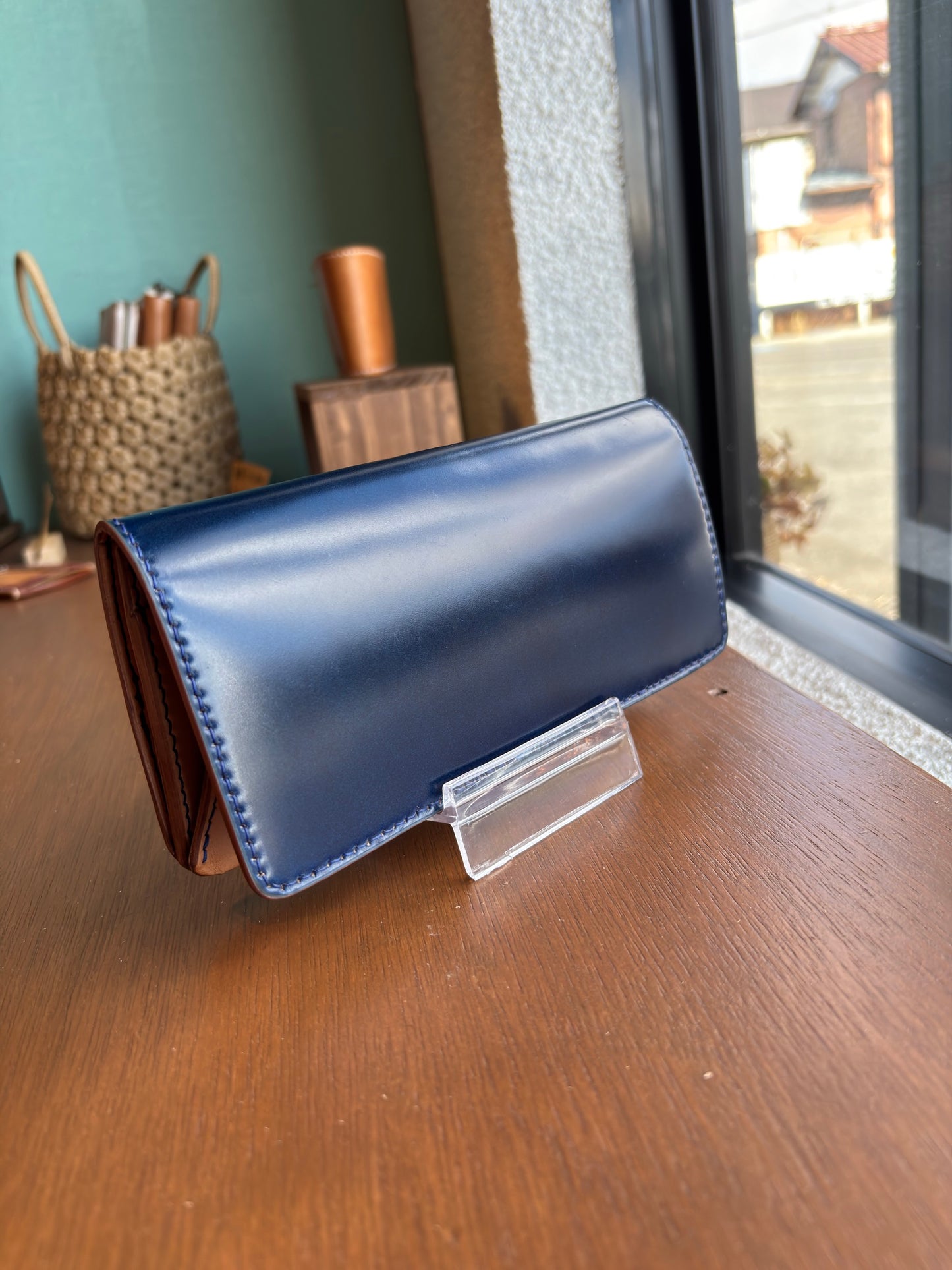 【限定品】ロングウォレットCORDVAN Blue