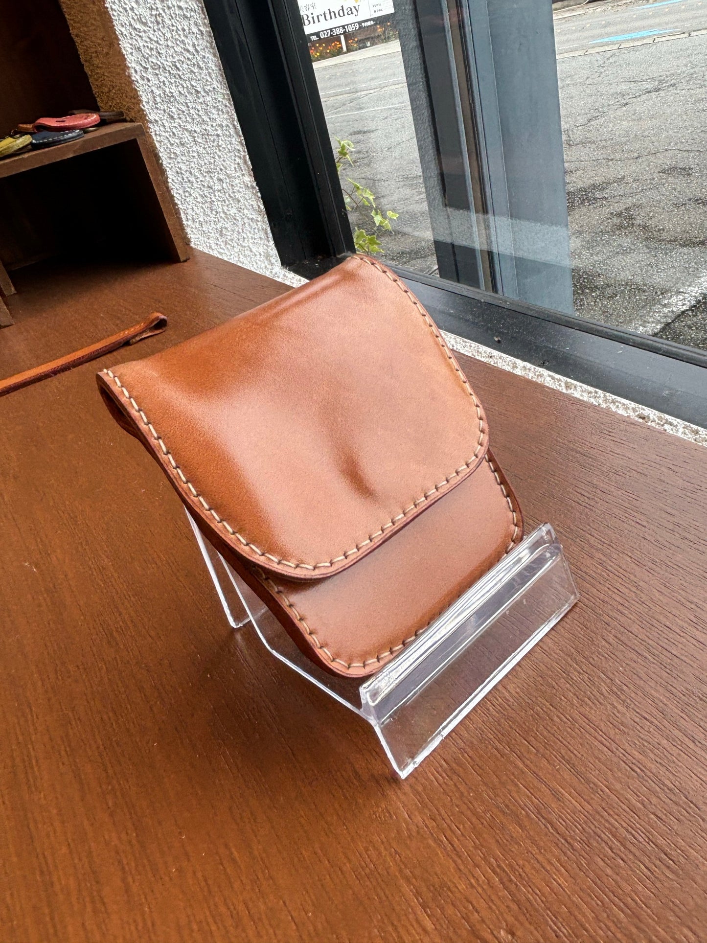 【限定品】ミニウォレットM【cheval】CORDVAN natural