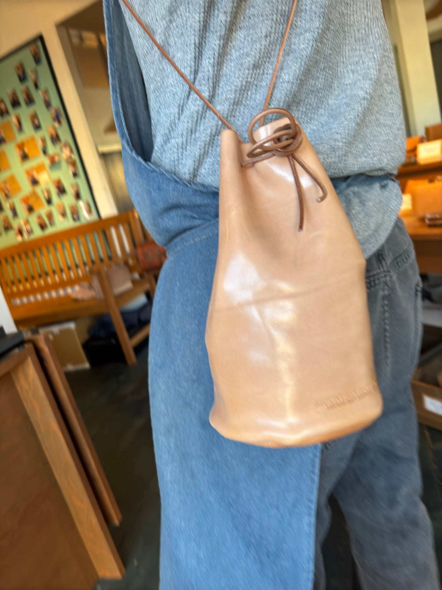 ドローストリングバッグ